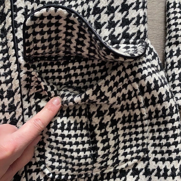 EUC houndstooth dressy coat - Picture 6 of 6